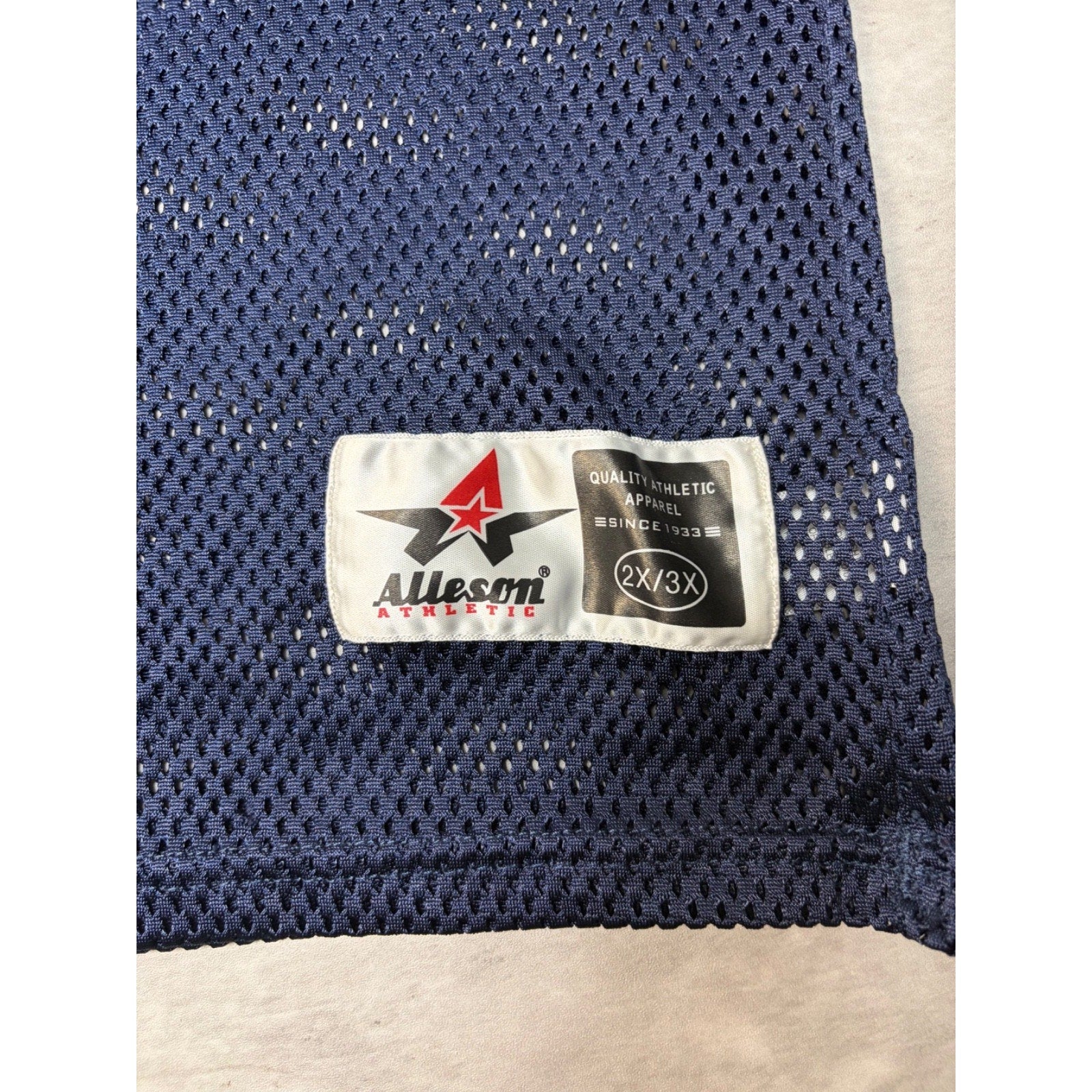 Vintage 90s Bellmont Football Mesh Football Jersey Size 2XL
