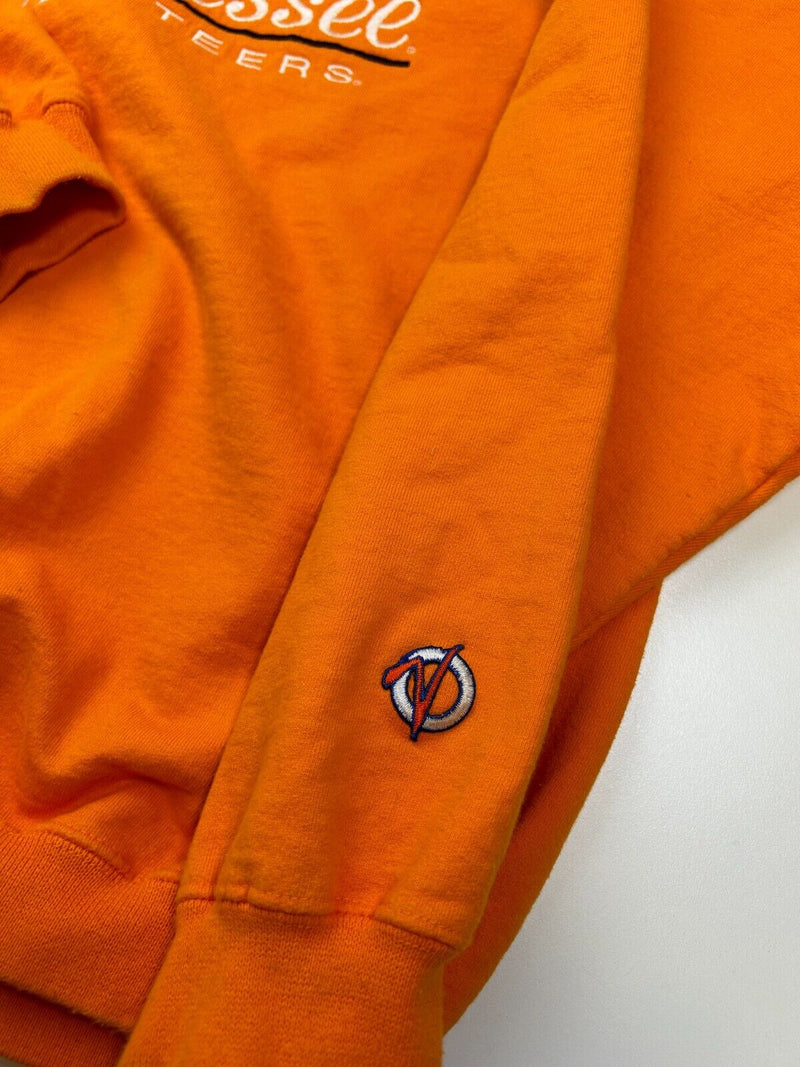 Vintage 90s Tennessee Volunteers Script Spell Out NCAA Sweatshirt Size Medium