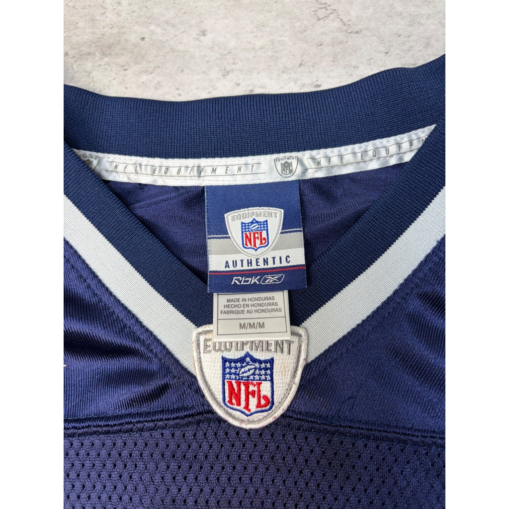 Vintage #12 Tom Brady New England Patriots NFL Reebok Football Jersey Sz Medium