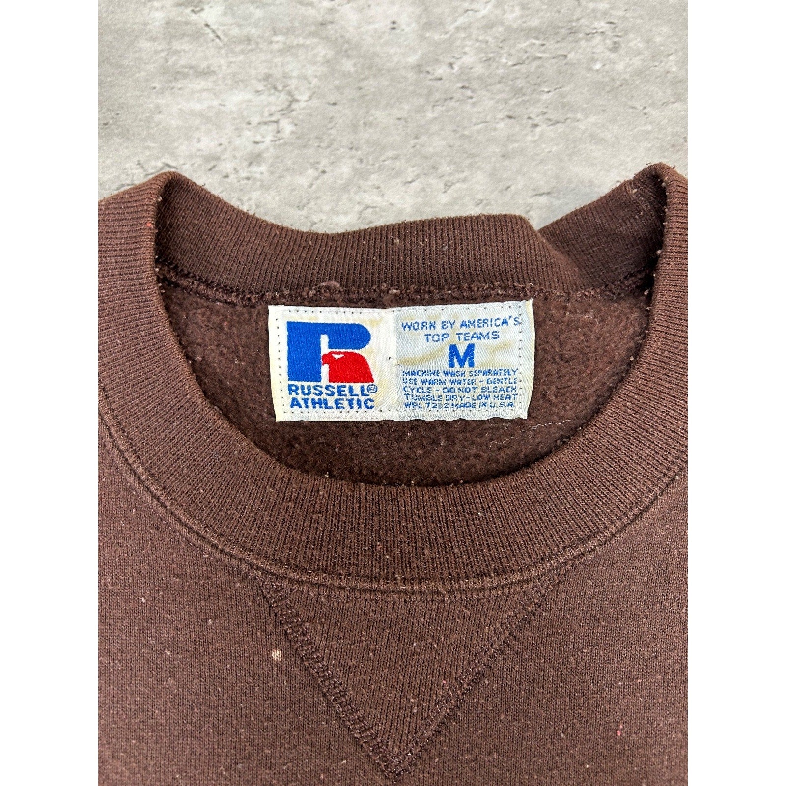 Vintage 90s Cleveland Browns NFL Spellout Graphic Football Sweatshirt Sz Medium