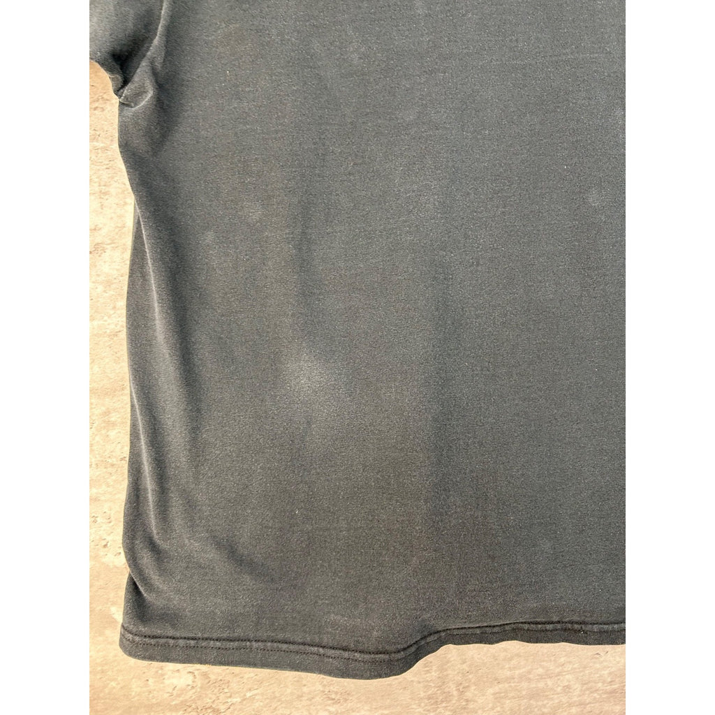 Vintage 90s Nike Embroidered Swoosh Mock Neck Long Sleeve T-Shirt Size Large