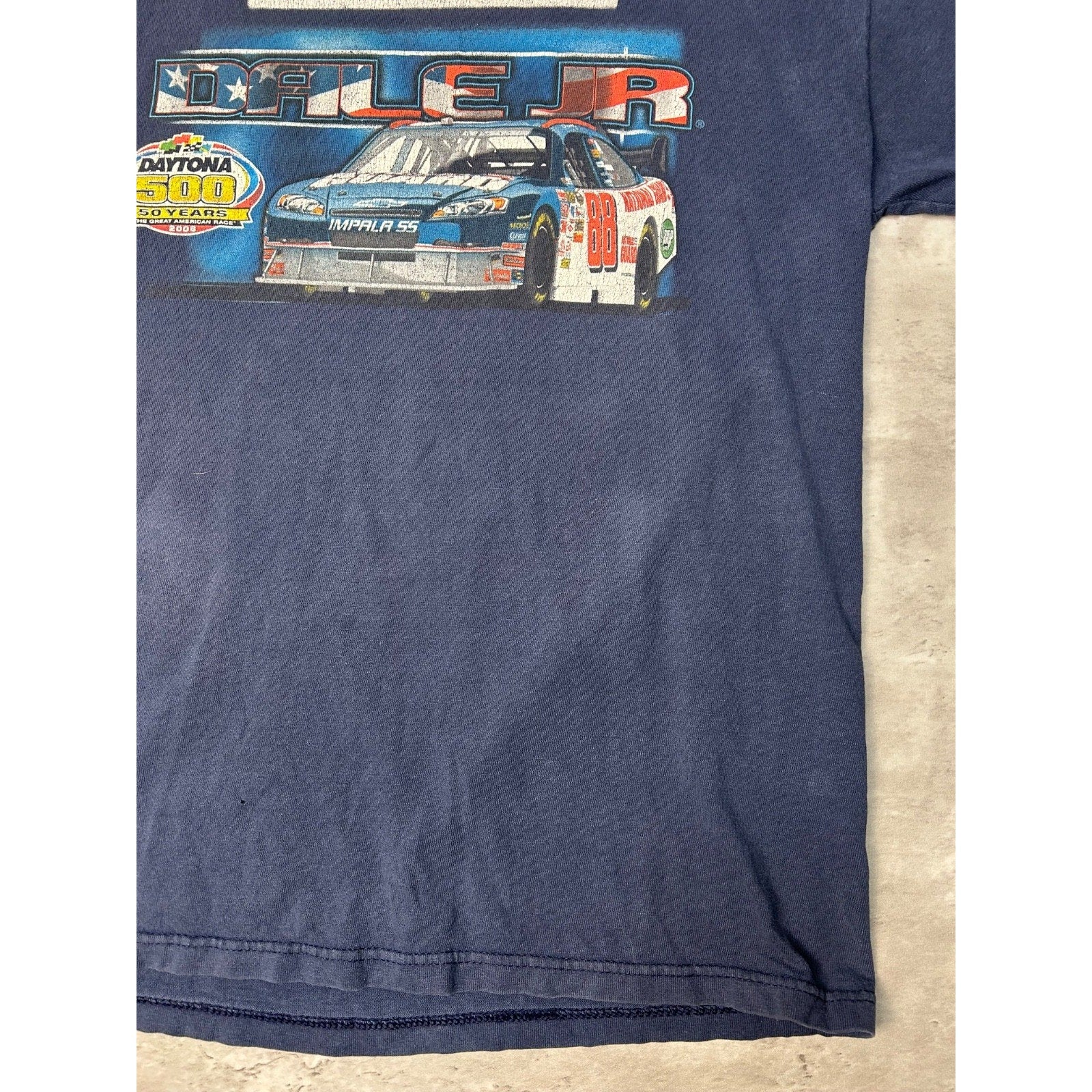 Vintage Dale Earnhardt Jr #88 National Guard Racing Nascar T-Shirt Size Large