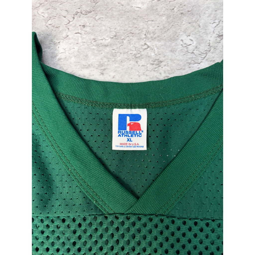 Vintage 80s/90s Tulane Wave #60 NCAA Loose Mesh Warm Up Football Jersey Size XL