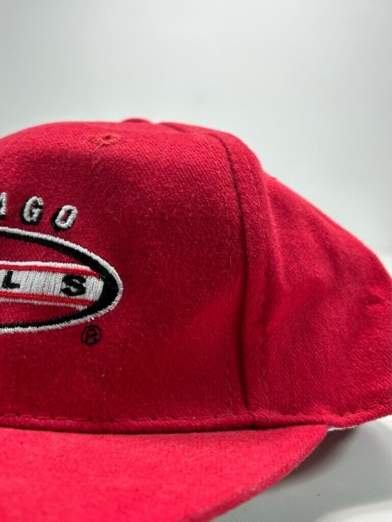 Vintage 90s Chicago Bulls NBA Embroidered Sports Specialties Snapback Hat OSFA