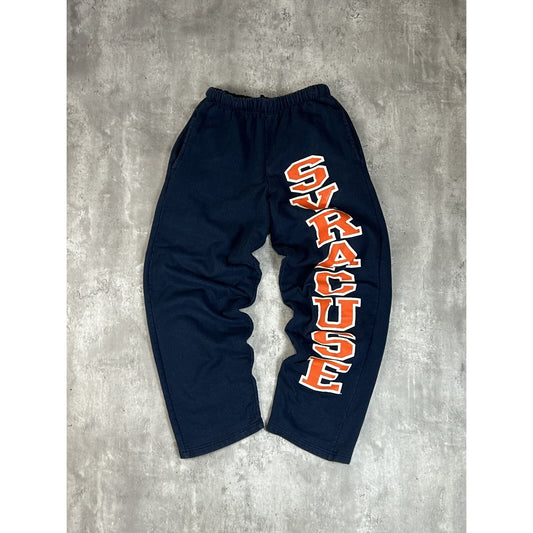 Vintage 90s Syracuse Orangemen NCAA Collegiate Spellout Sweatpants Size Small