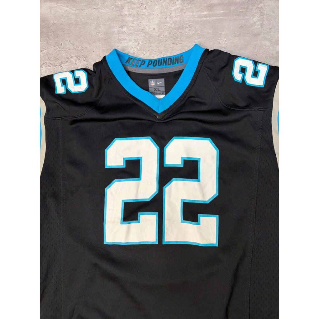 Christian McCaffrey #22 Carolina Panthers NFL Football Jersey Size XL YOUTH