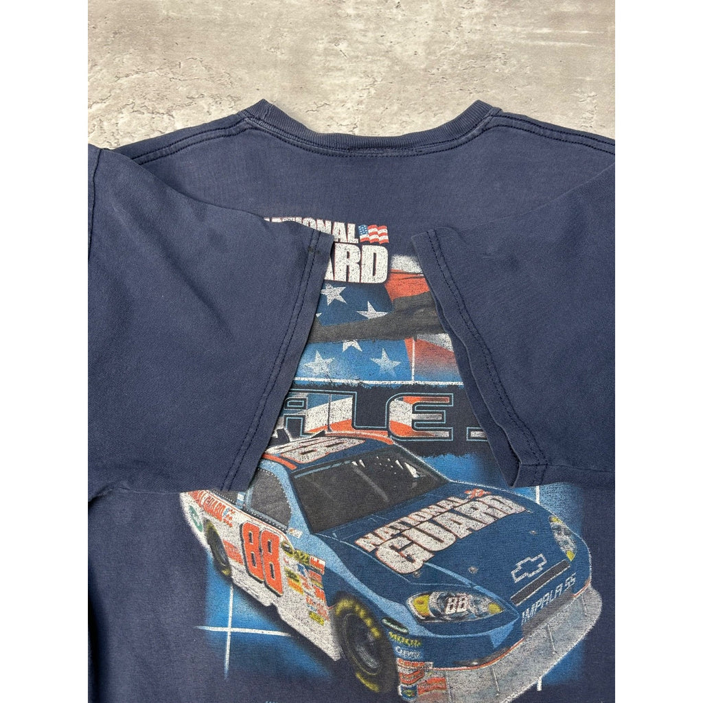 Vintage Dale Earnhardt Jr #88 National Guard Racing Nascar T-Shirt Size Large