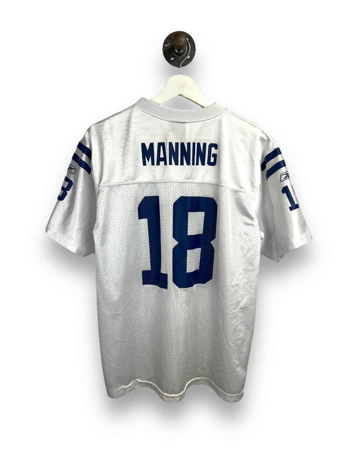 Vintage Peyton Manning #18 Indianapolis Colts NFL Football Jersey Size XL YOUTH