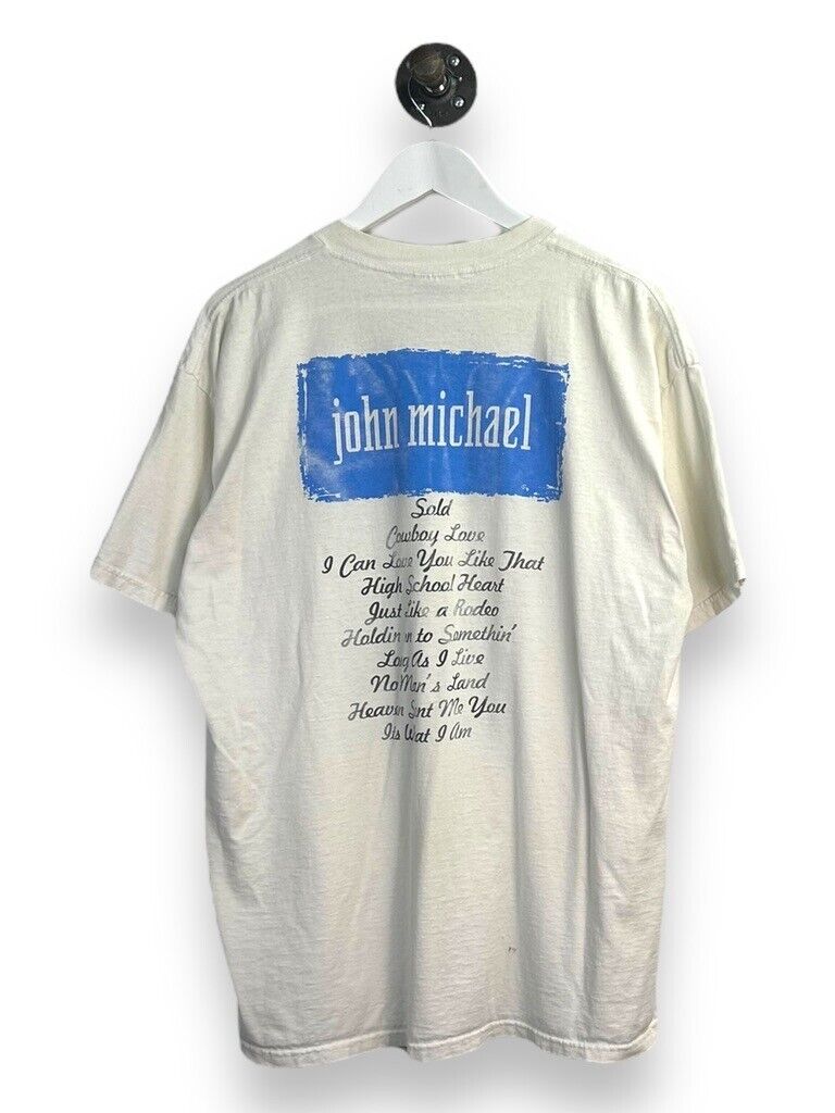 Vintage 1995 John Michael Montgomery Album Promo Country Music T-Shirt Sz XL