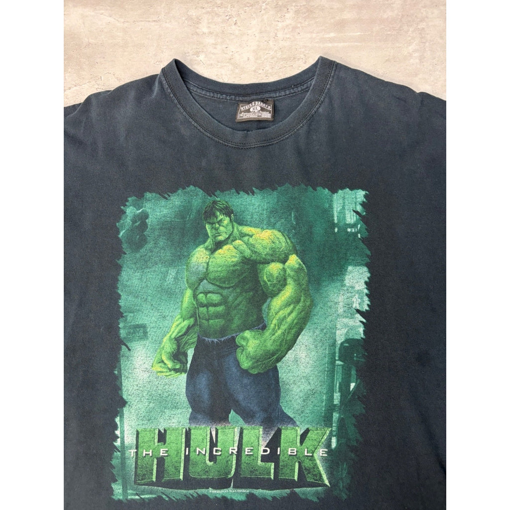 2008 Incredible Hulk Superhero Movie Promo Comic Book T-Shirt Size XL