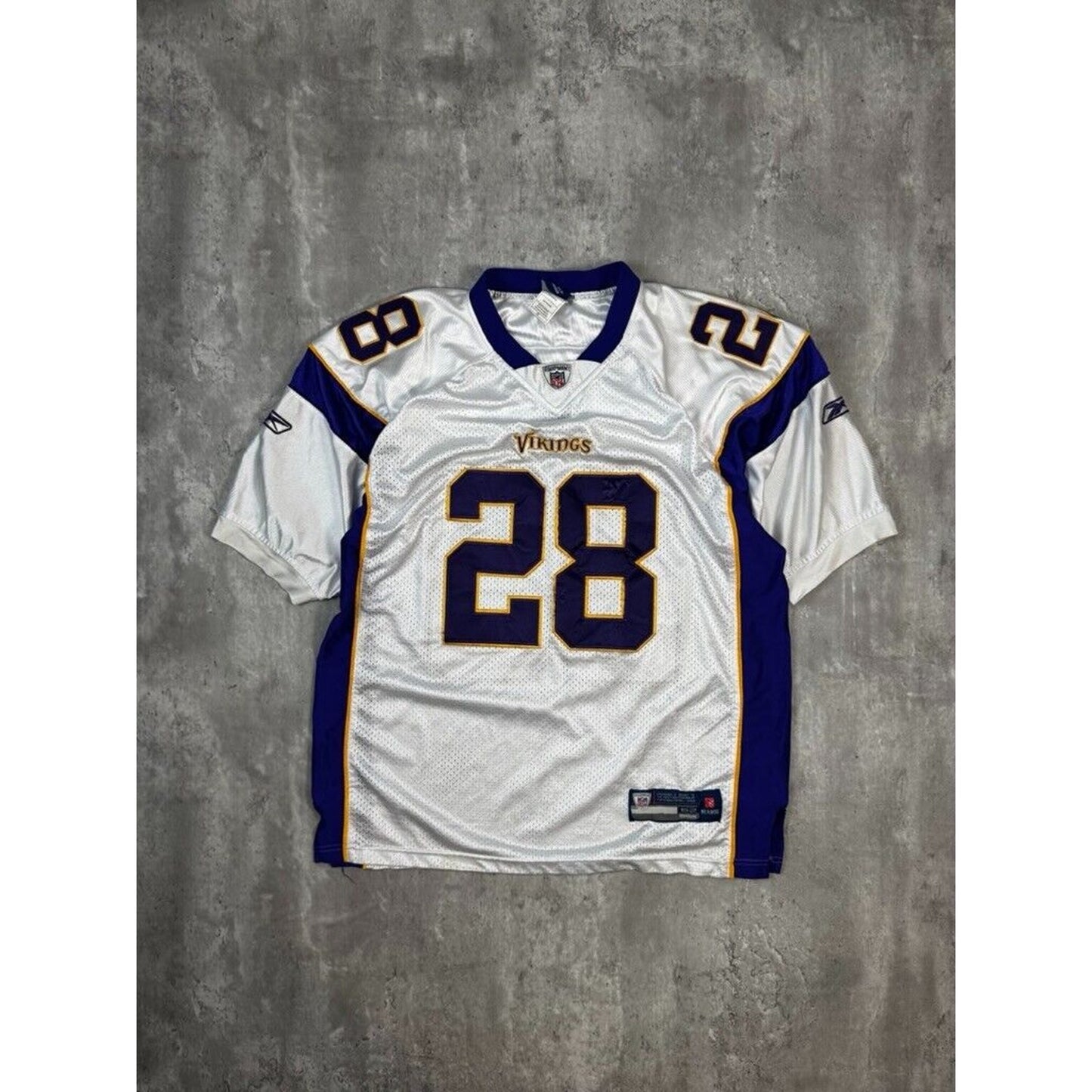 Adrian Peterson #28 Minnesota Vikings NFL Reebok Football Jersey Size XL 52