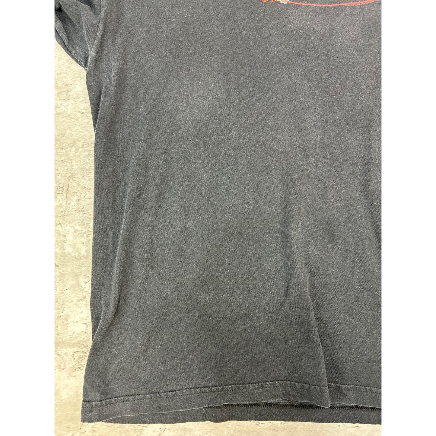 Vintage 90s Metallica Flame Graphic Long Sleeve Rock Music Band T-Shirt Size XL