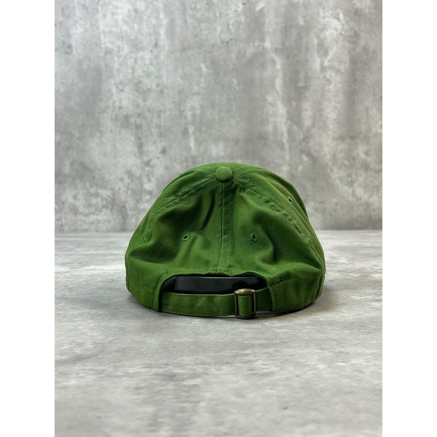 Vintage John Deere Tractors Embroidered Logo Strapback Hat OSFA Green