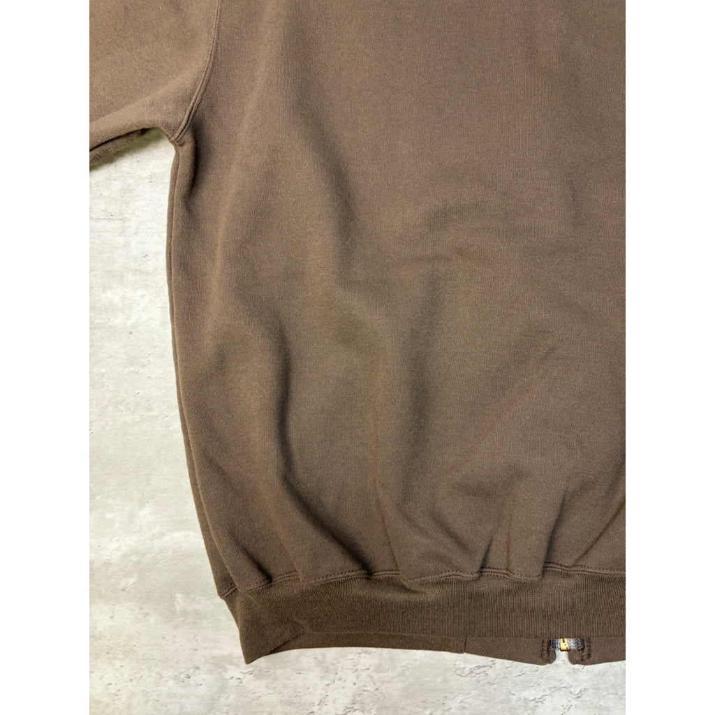 Vintage Carhartt Embroidered Spellout Full Zip Hooded Sweatshirt Size XL