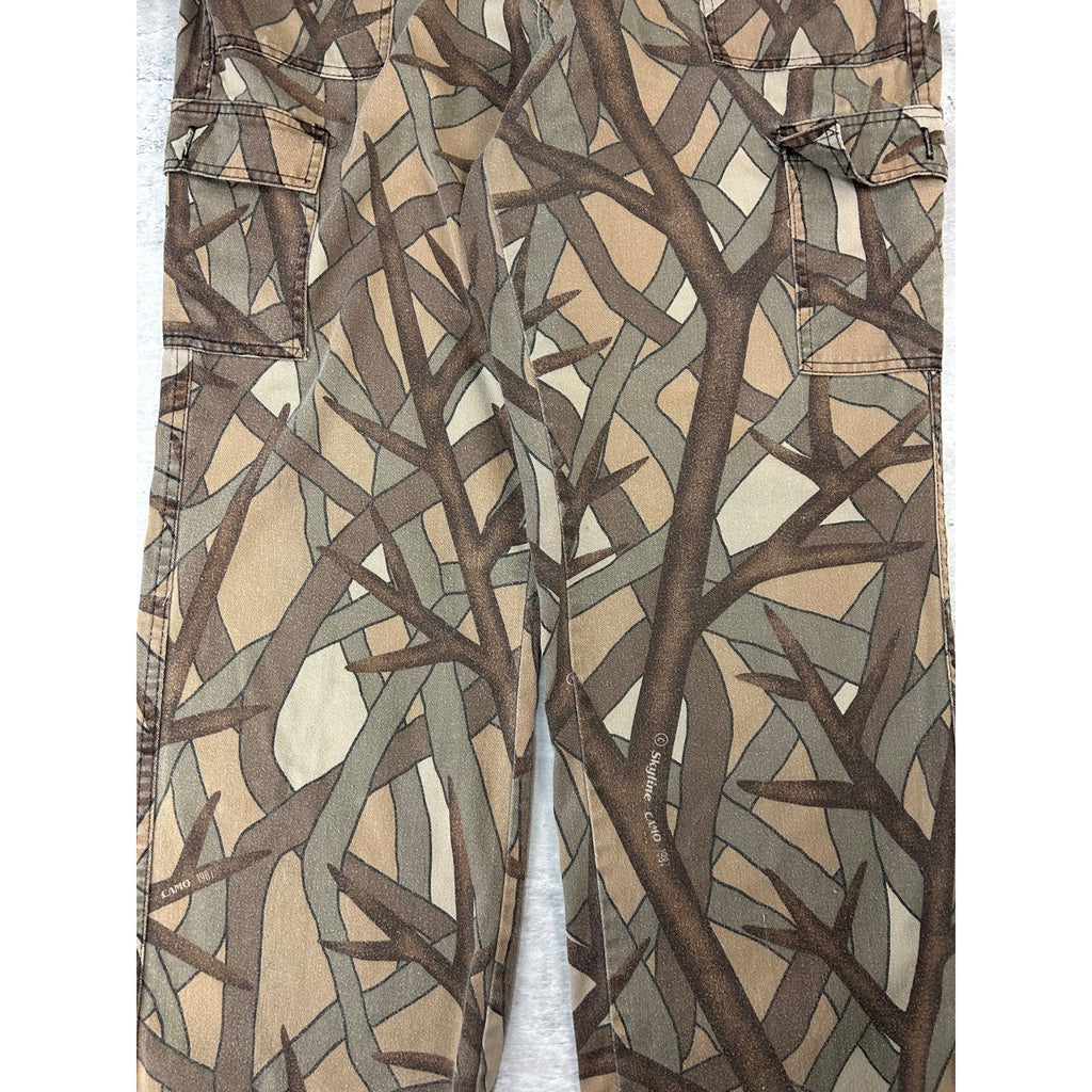 Vintage 1987 Streamline Camo Hunting Style Pants Shirt Size 39