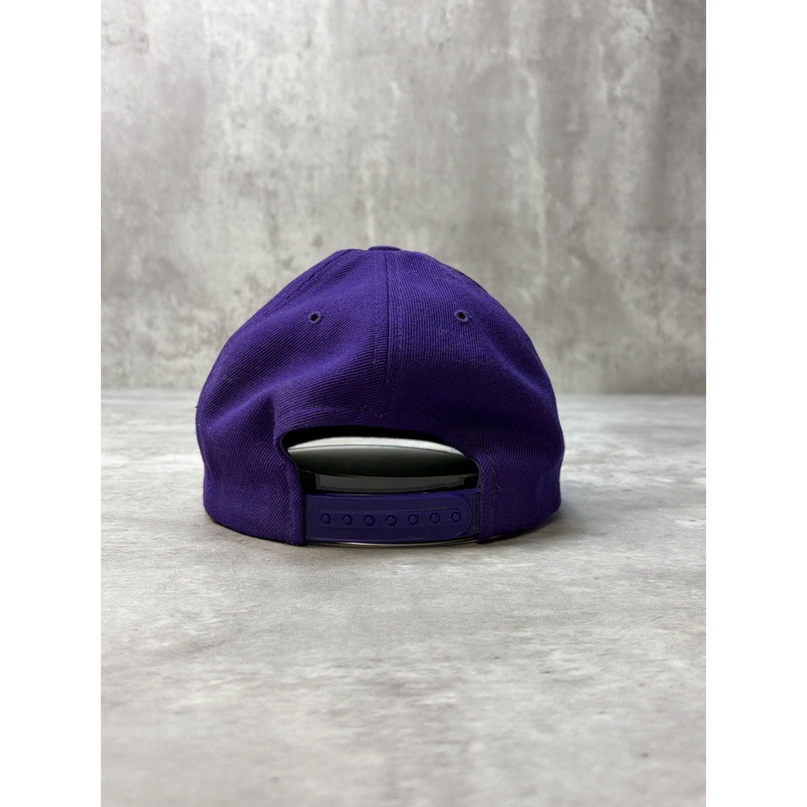 Vintage Minnesota Vikings NFL Embroidered Logo Snapback Hat OSFA