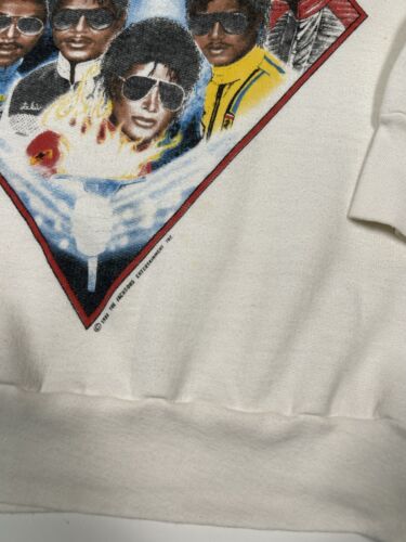 Vintage 1984 Jackson Victory Tour Michael Jackson Sweatshirt Size Small 80s