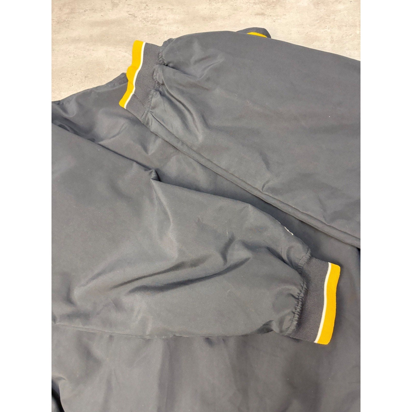 Vintage 90s Pittsburgh Steelers NFL Full Zip Starter Jacket Size 2XL