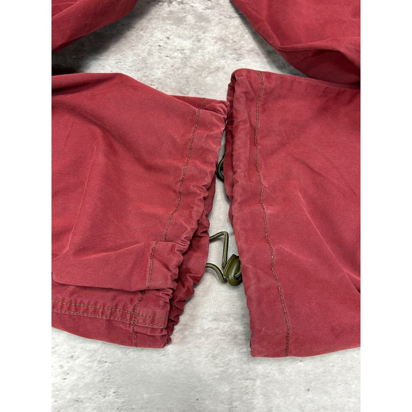Vintage 2000s Urban Star Nylon Cargo Track Pants Size Large Red