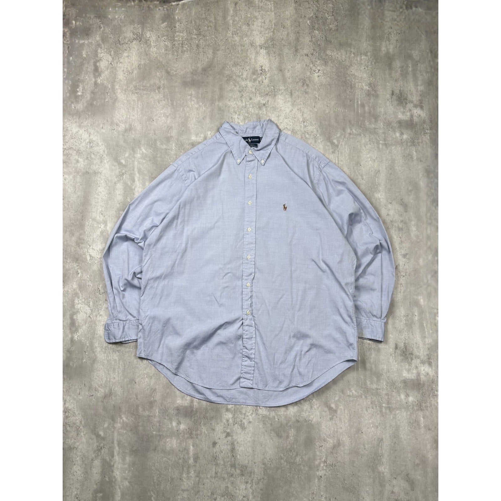 Vintage Polo Ralph Lauren Embroidered Pony Button Up Shirt Size 2XL