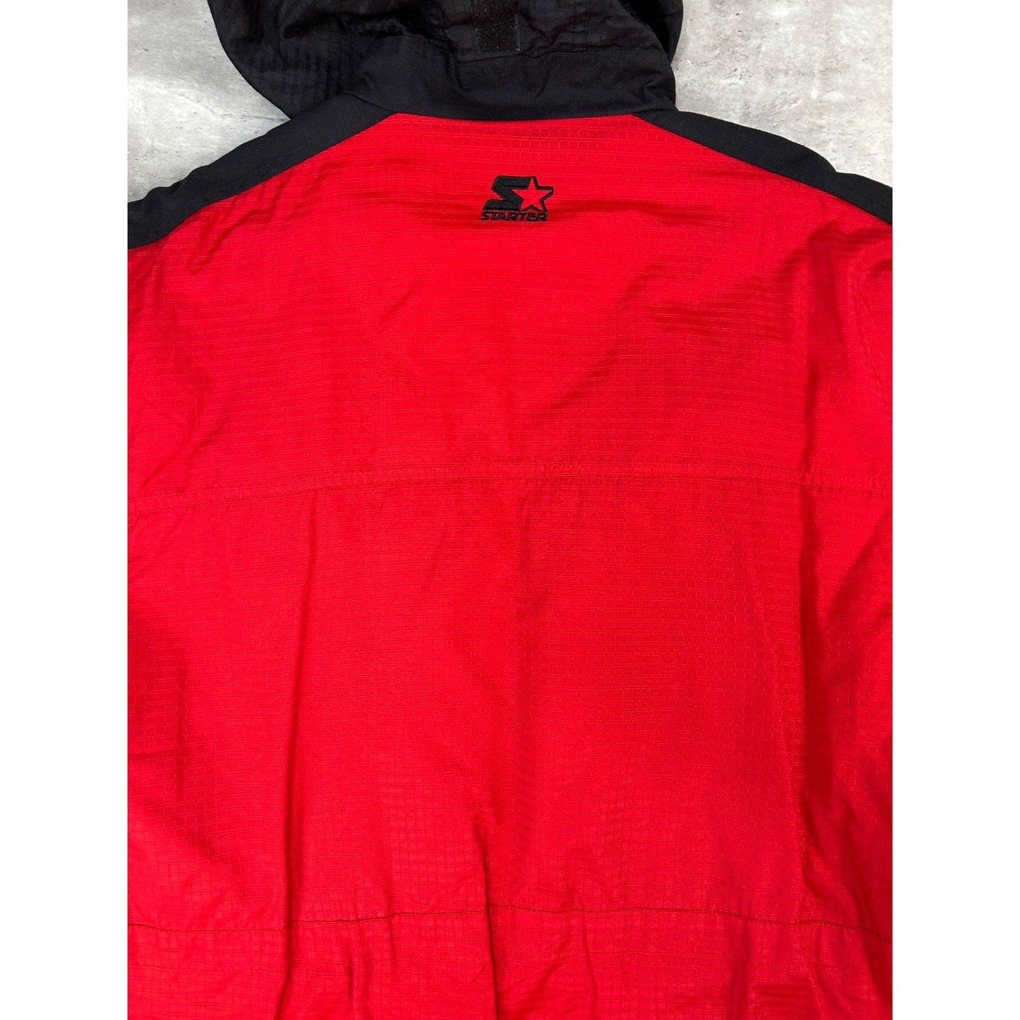 Vintage 90s Detroit Red Wings NHL Embroidered Starter Jacket Size Medium