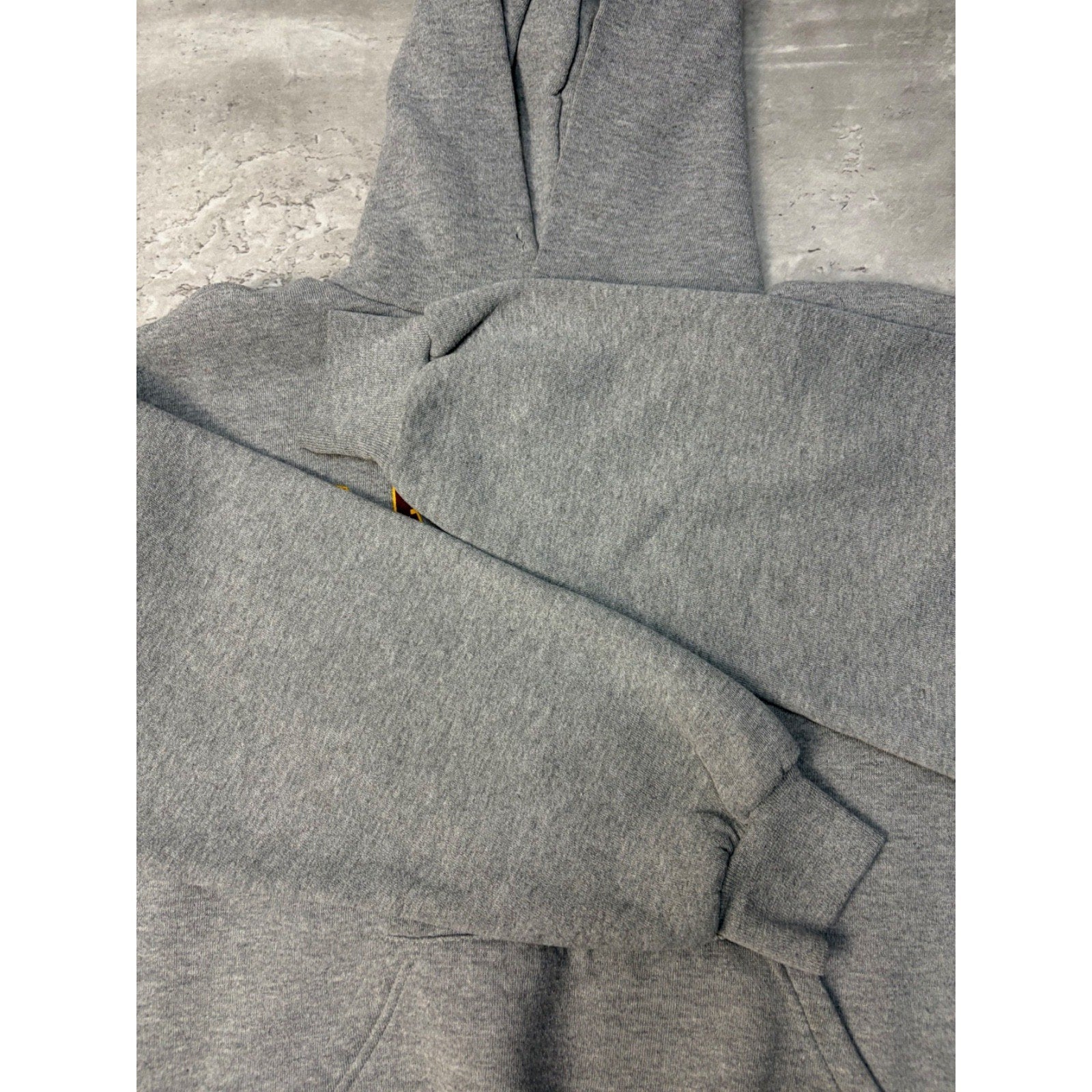 Vintage Gannon University NCAA Arc Spellout Hooded Sweatshirt Size Small