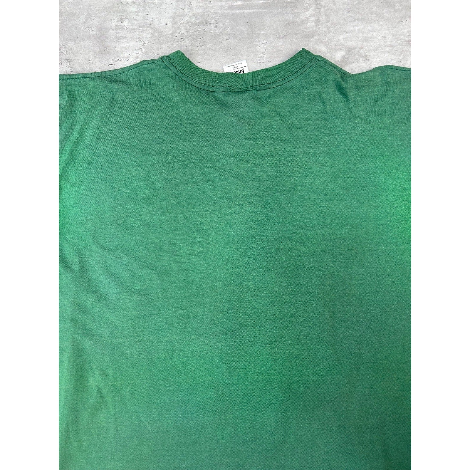 Vintage 90s Michigan State Spartans NCAA Collegiate Crest Spellout T-Shirt Large