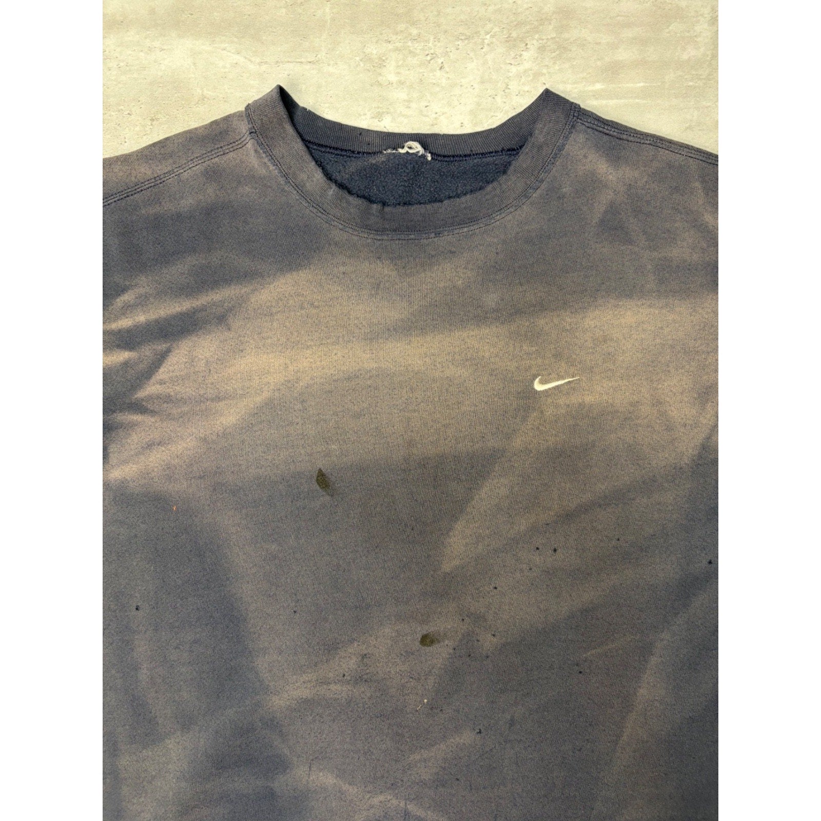 Vintage Nike Embroidered Mini Swoosh Crewneck Sweatshirt Size 2XL