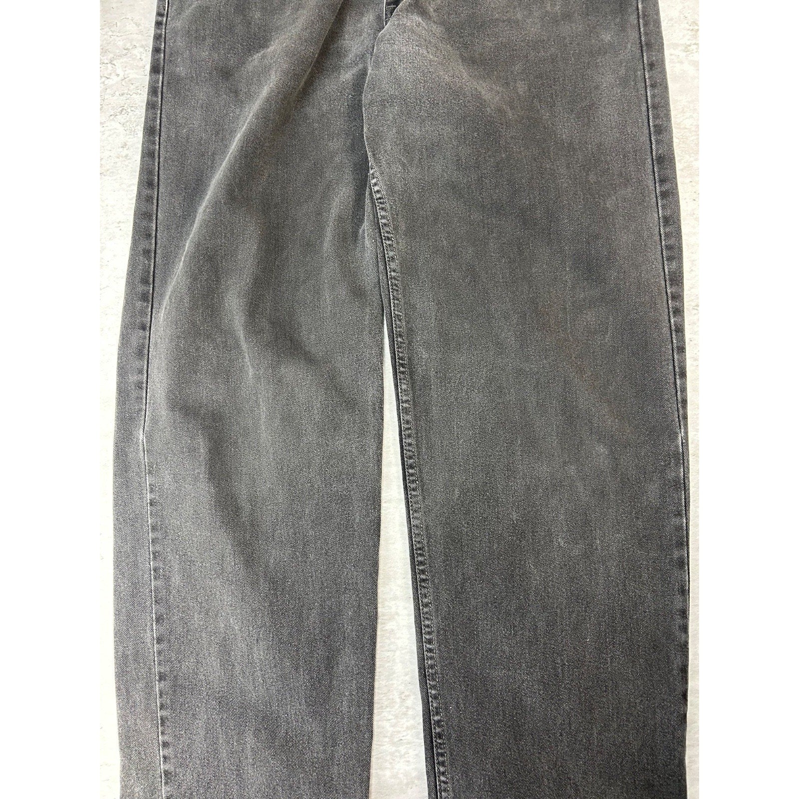 Vintage 90s Levis 550 Red Tab Black Denim Pants Size 36