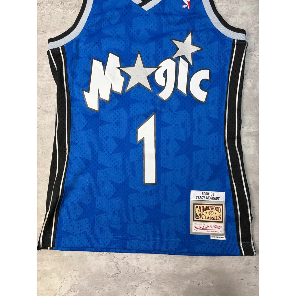 Tracy McGrady #1 Orlando Magic NBA Throwback Basketball Jersey Size Small