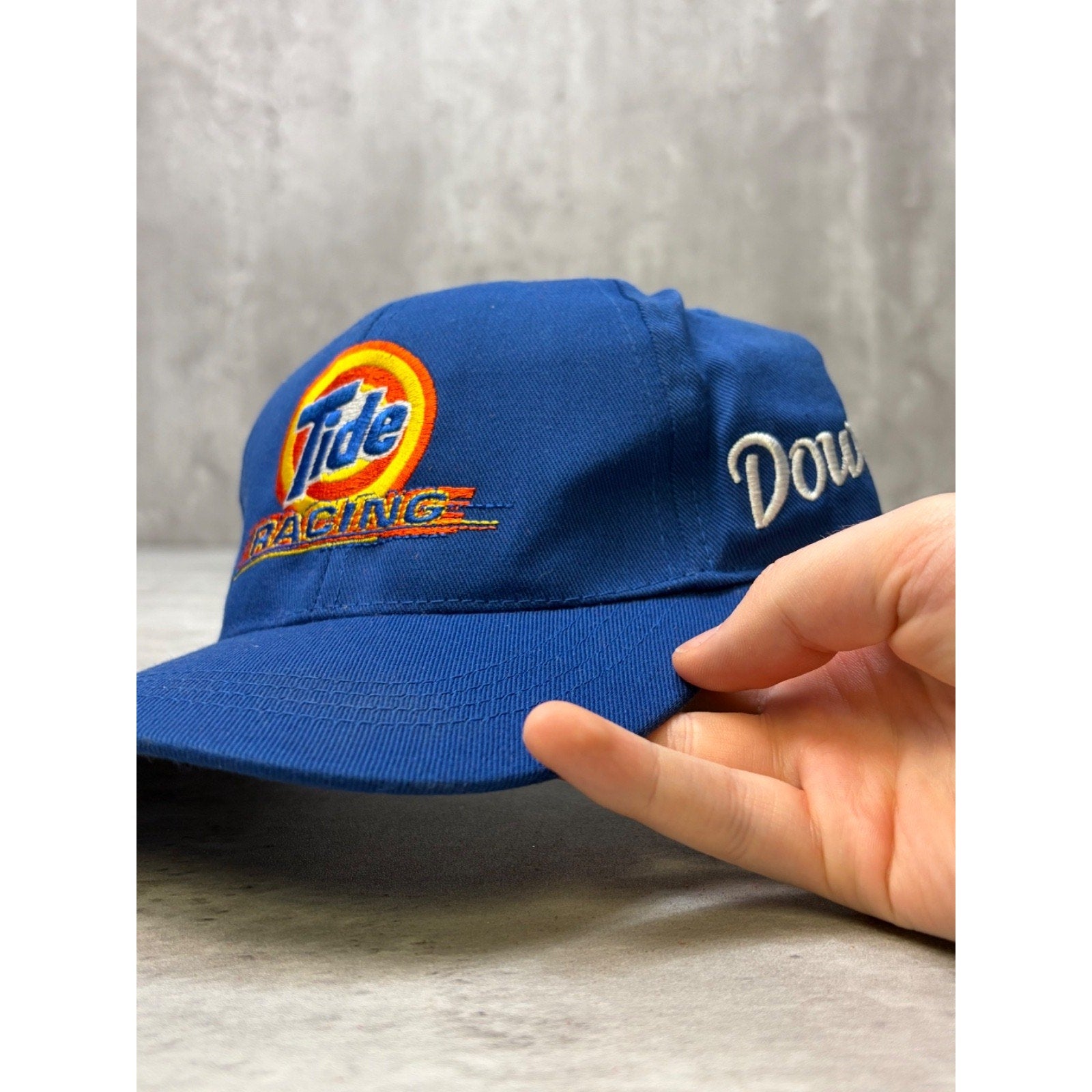 Vintage Ricky Craven #32 NASCAR Tide Racing Snapback Hat OSFA