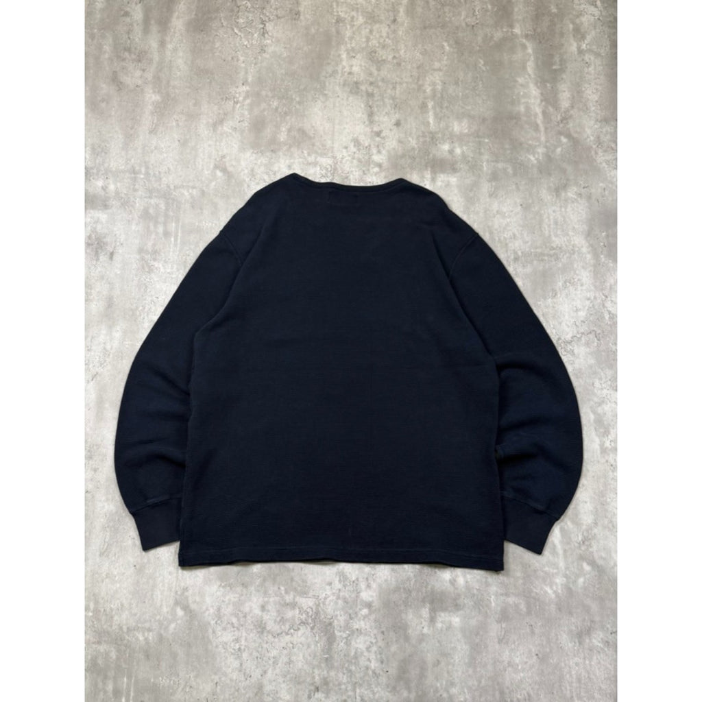 Vintage Polo Ralph Lauren Thermal Chest Pocket Long Sleeve T-Shirt Size XL