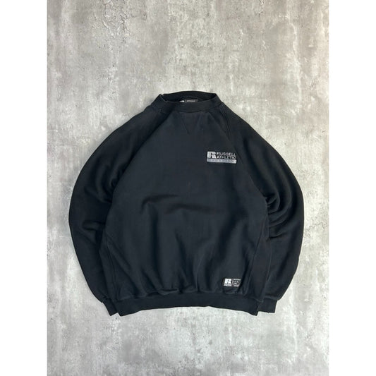 Vintage Russell Athletic Training Embroidered Spellout Crewneck Sweatshirt Sz XL