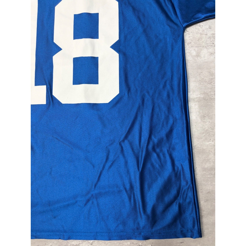 Vintage Peyton Manning #18 Indianapolis Colts NFL Football Jersey Size Large