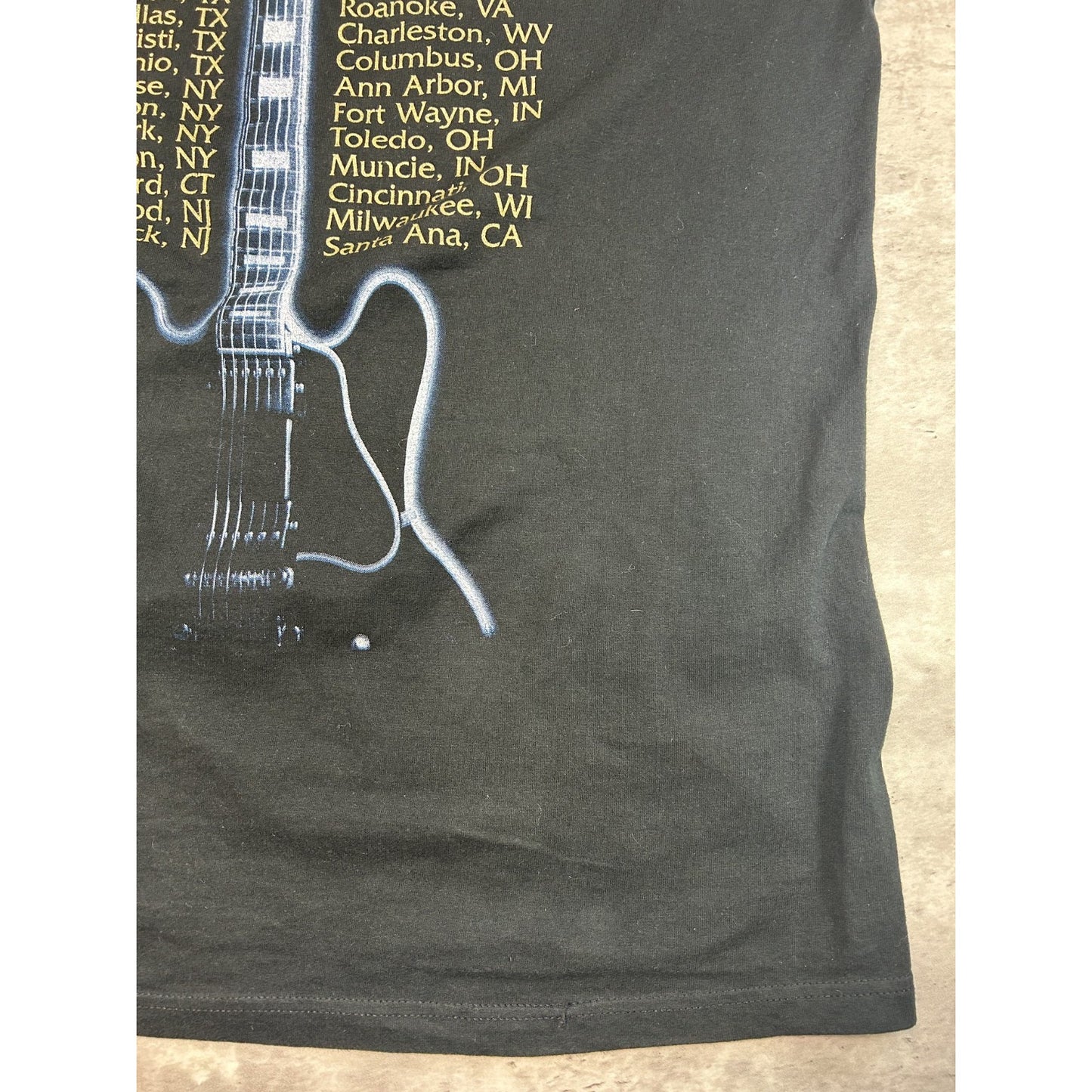 Vintage 1998 B.B. King King Of The Blues Jazz Music Tour Graphic T-Shirt Size XL