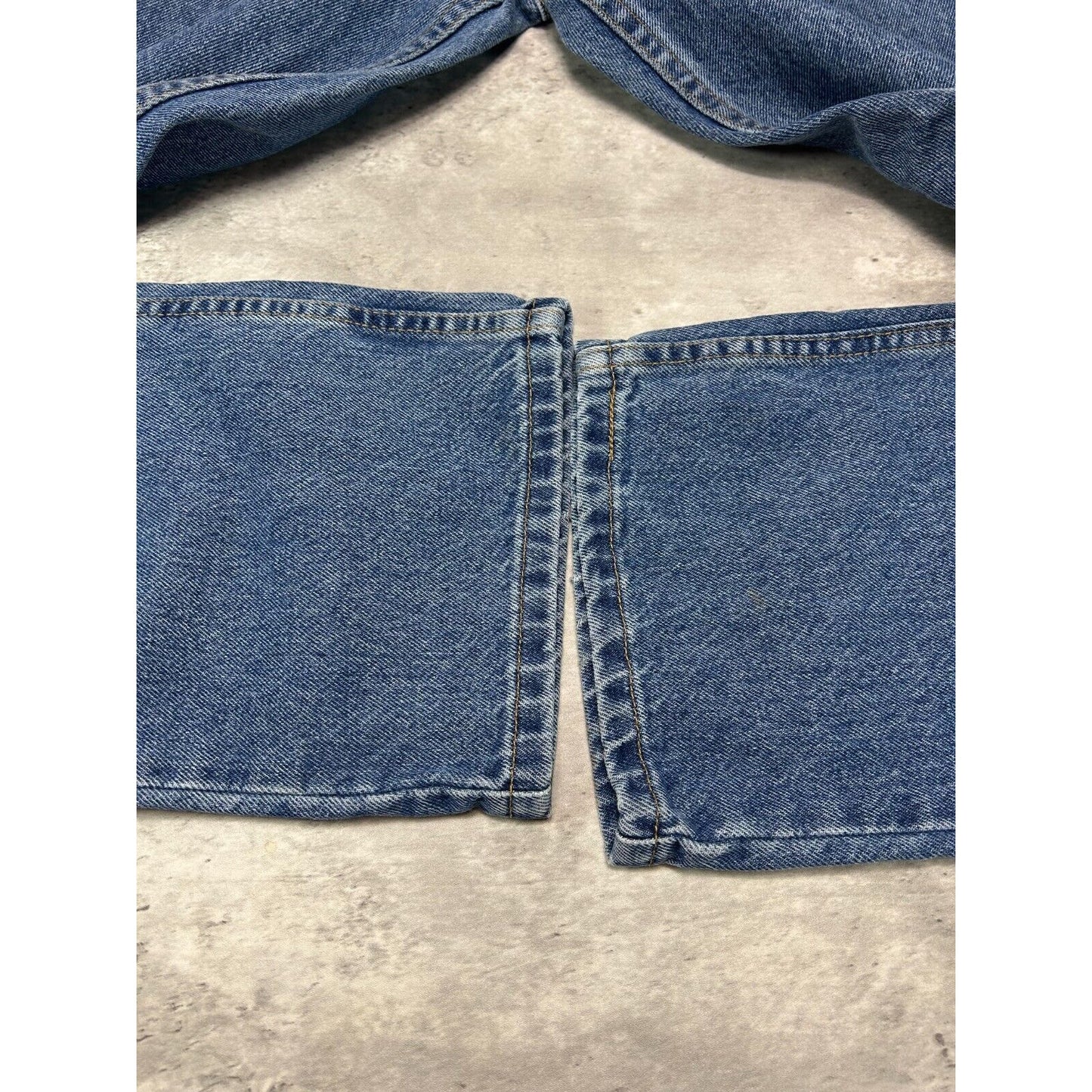 Vintage 80s Levis Orange Tab Dark Wash Denim Pants Size 30 Blue