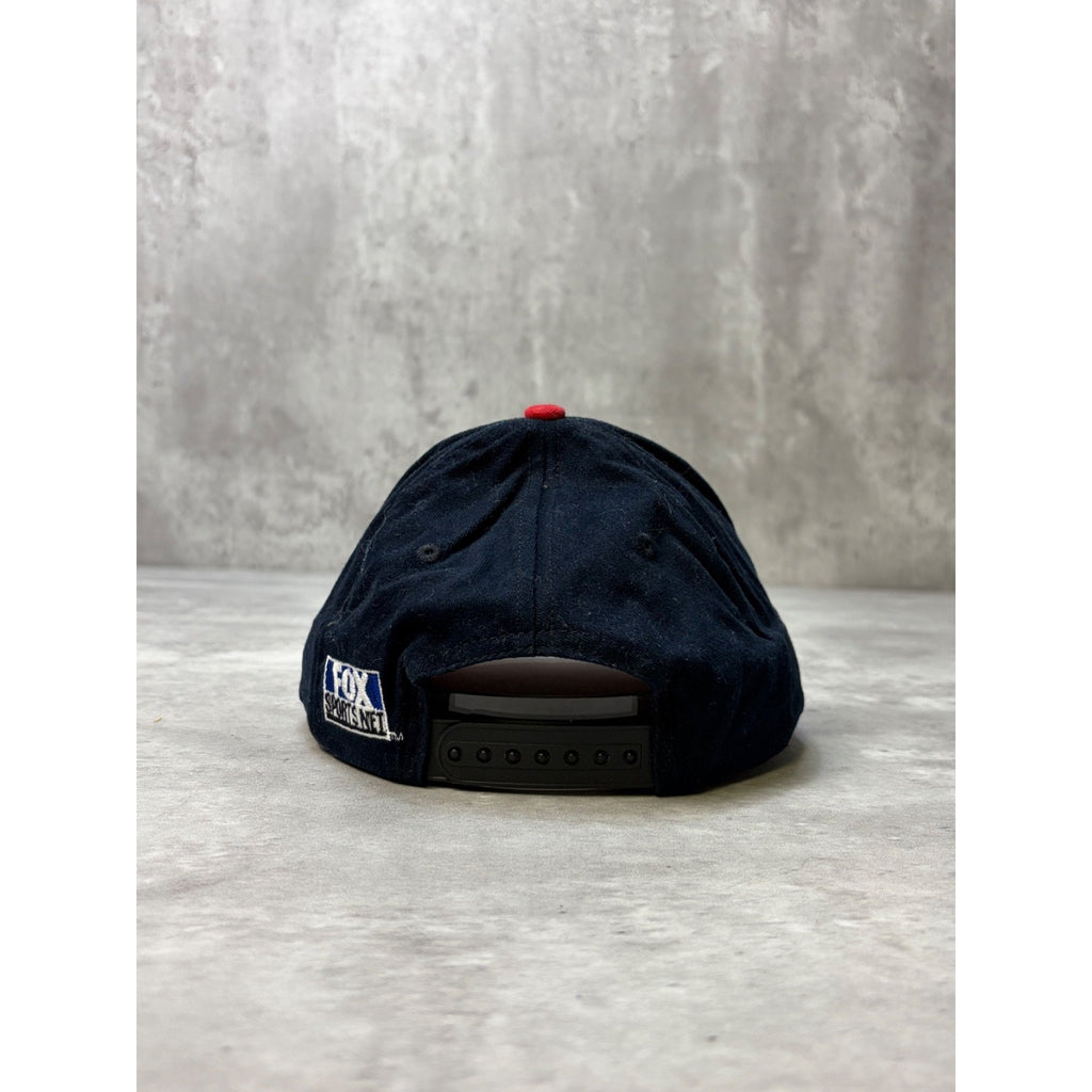 Vintage 90s Cincinnati Reds MLB Embroidered Logo Baseball Snapback Hat OSFA
