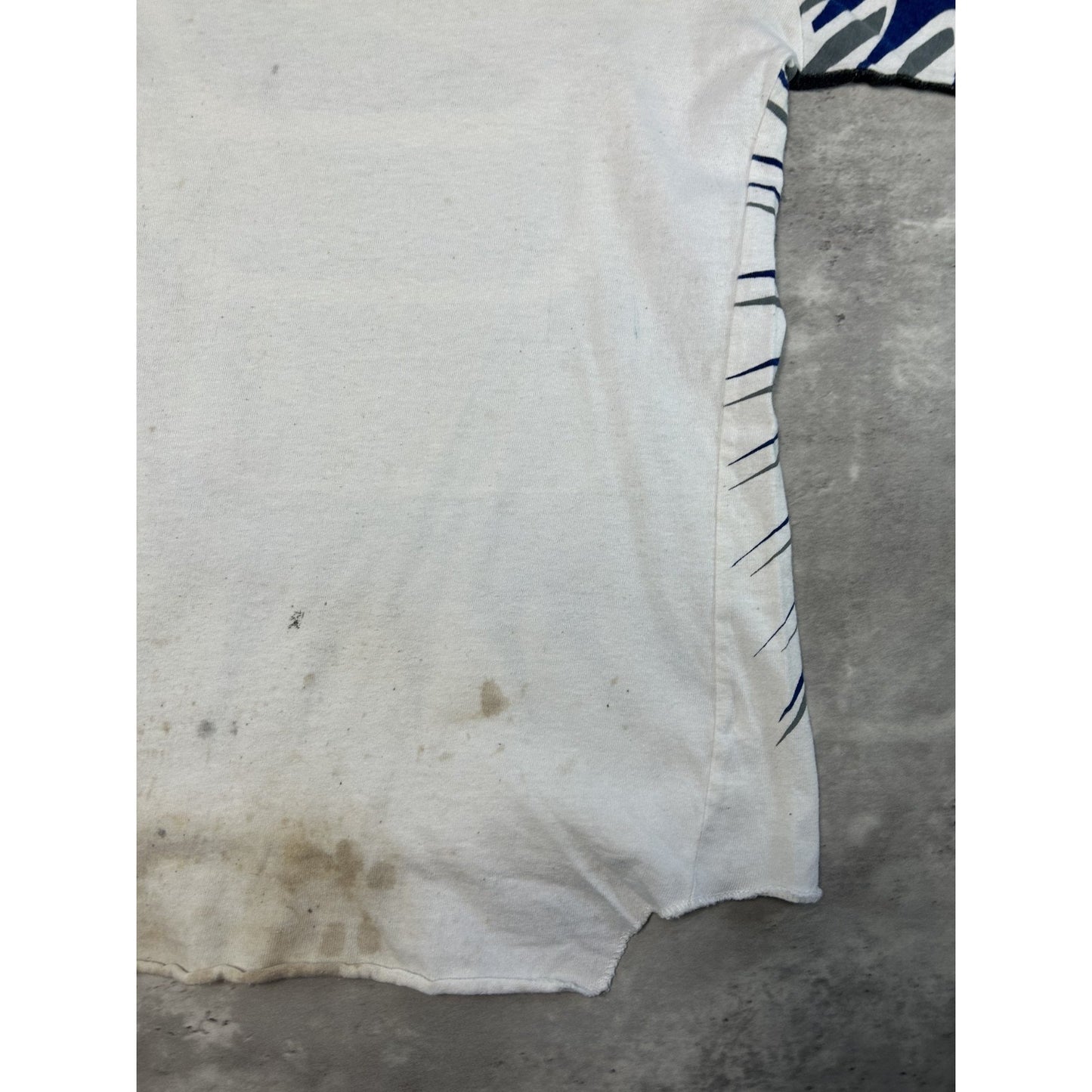 Vintage 90s Thor Reactor 3 Long Sleeve All Over Print Motocross Jersey Sz Medium