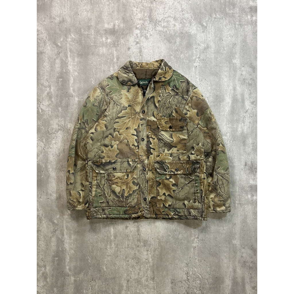 Vintage 90s Gander Mountain Advantage Camo Insulated Hunting Jacket Size Large
