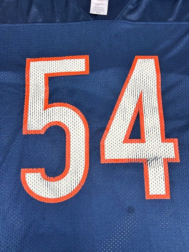 Brian Urlacher #54 Chicago Bears NFL Reebok Football Jersey Size Medium Blue