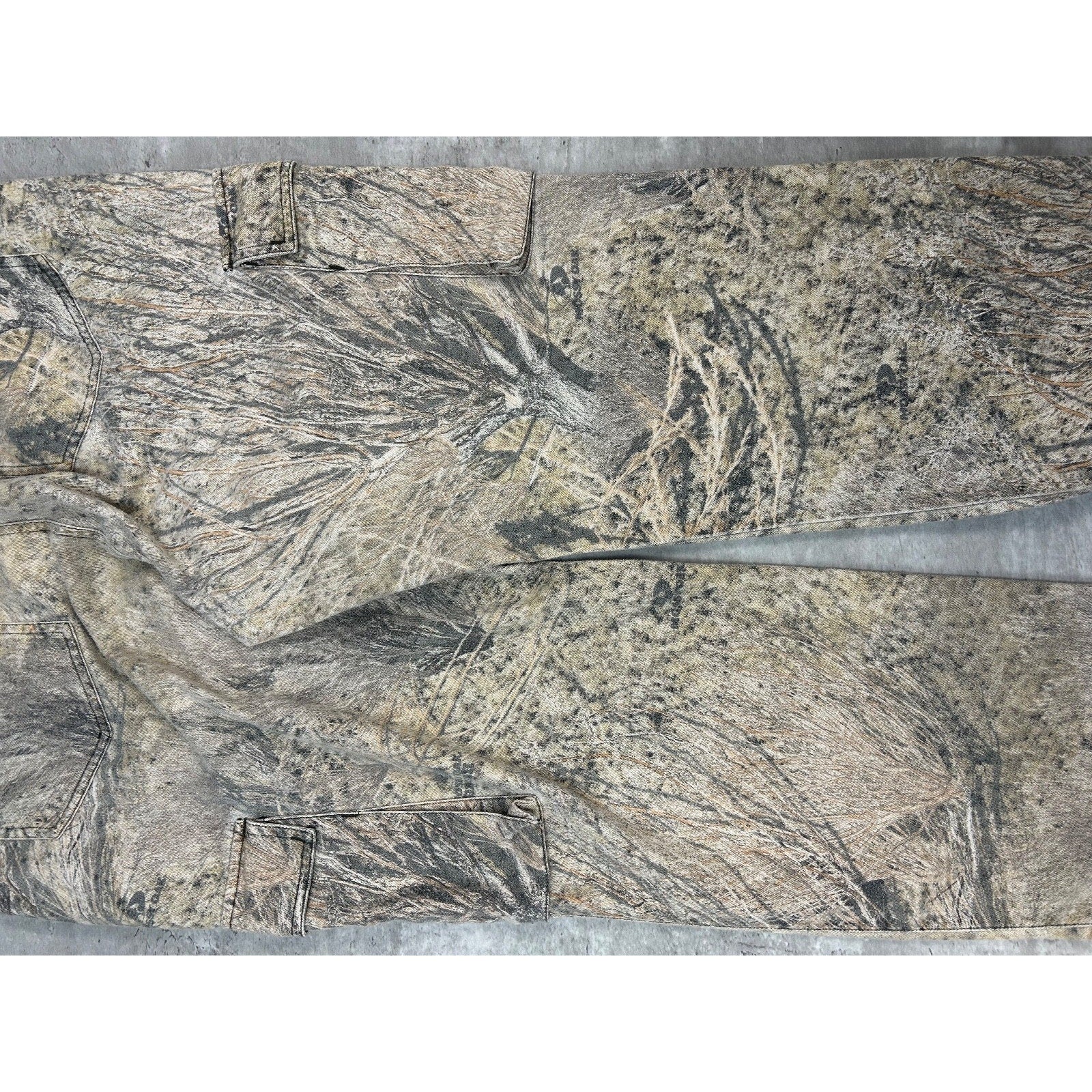Vintage Mossy Oak Tree Camo Hunting Camo Cargo Pants Size 37