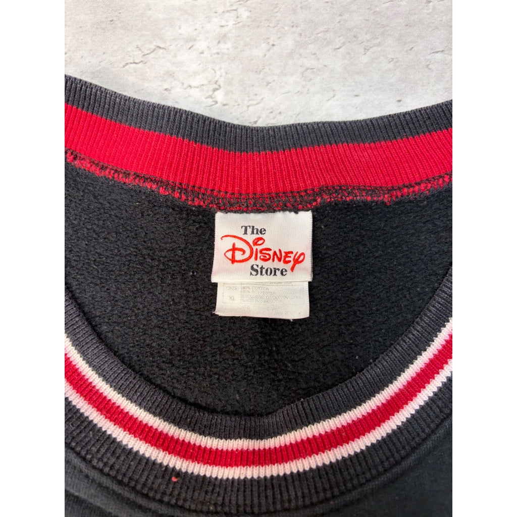Vintage Disney Mickey Mouse Embroidered Mascot Logo Sweatshirt Size XL