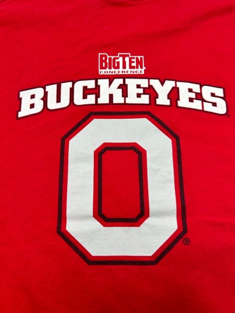 2006 Ohio State Buckeyes NCAA Football Big Ten Champs Graphic T-Shirt Size 2XL