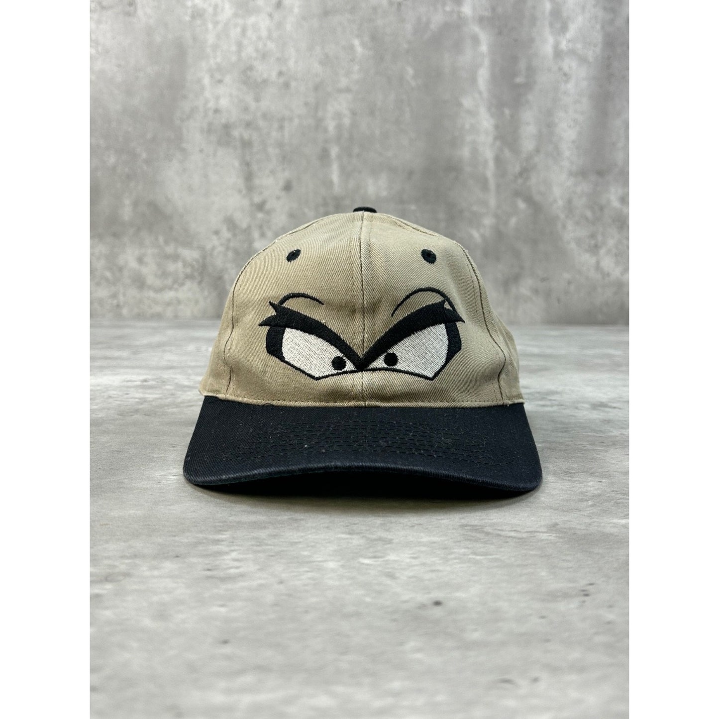 Vintage 90s Looney Tunes Taz Embroidered Character Snapback Hat OSFA