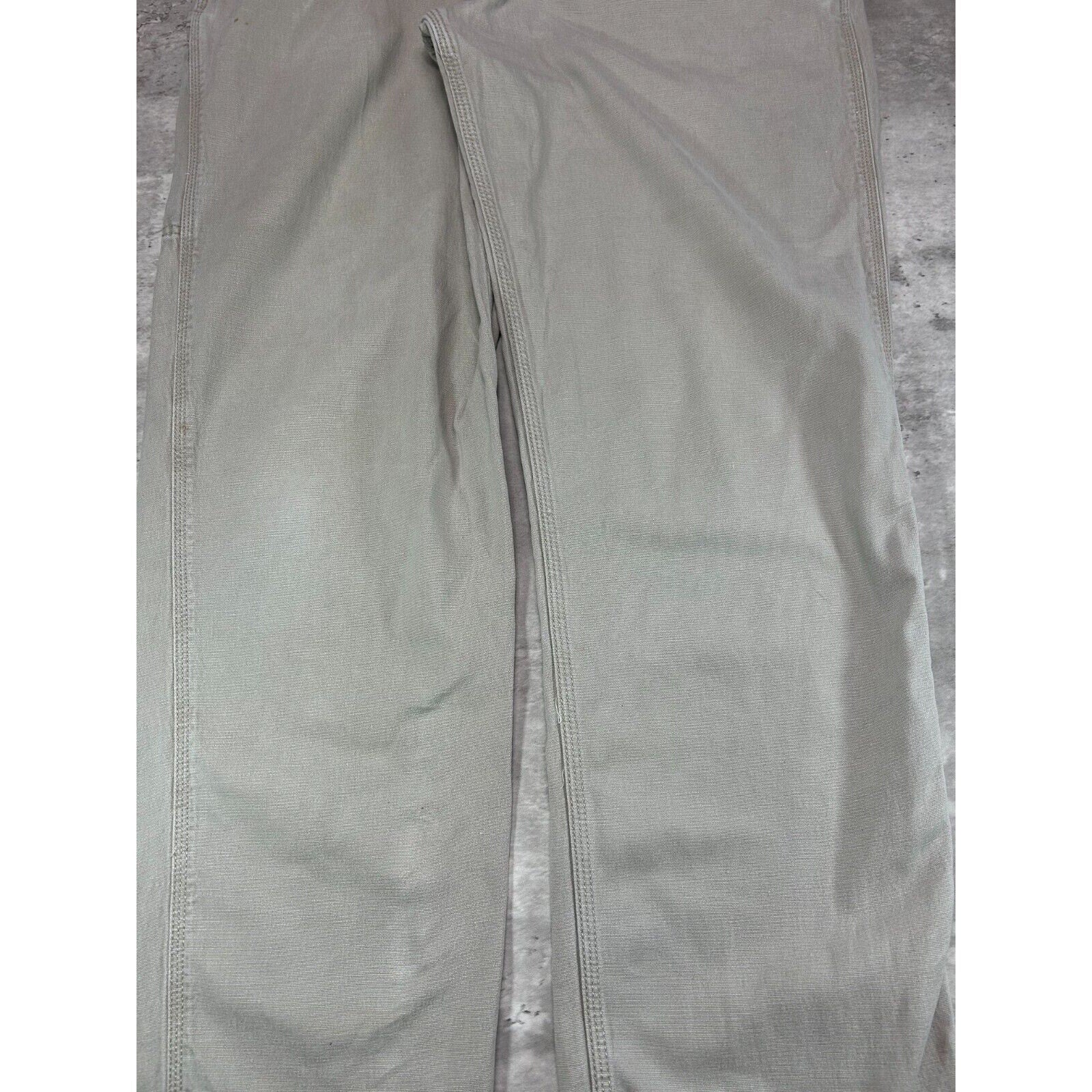 Carhartt Relaxed Fit Canvas Workwear Five Pocket Pants Size 38 Beige