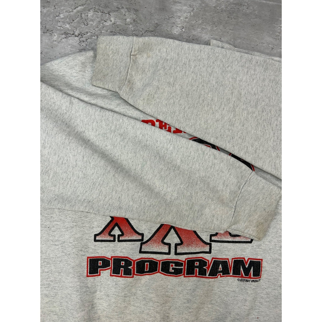 Vintage 1995 D.A.R.E Program XXL Graphic Spellout Sweatshirt Size Large
