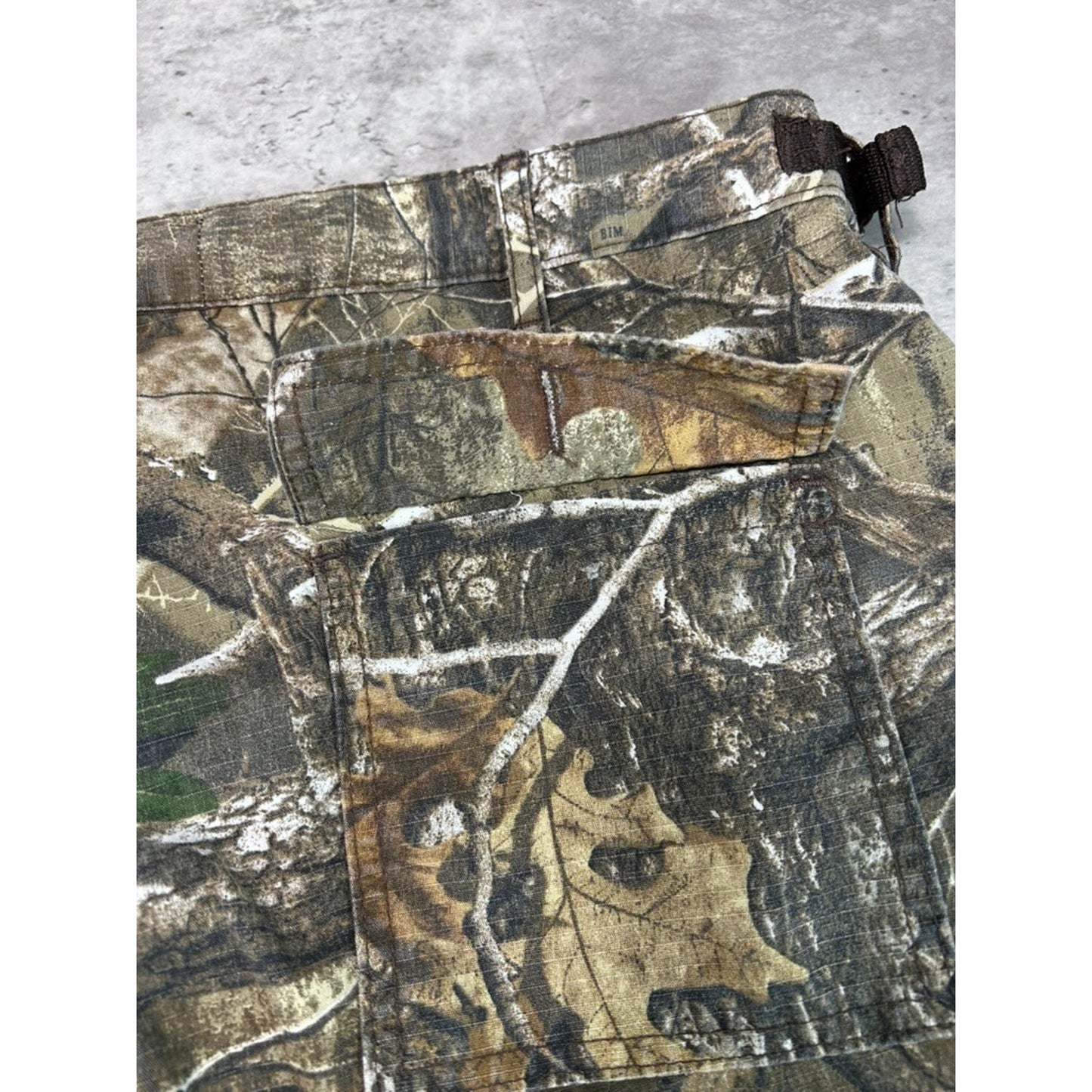 Vintage Rustic Ridge Realtree Camo Hunting Cargo Pants Size XL