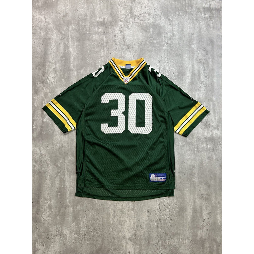 Vintage Ahman Green #20 Green Bay Packers NFL Reebok Jersey Size Large