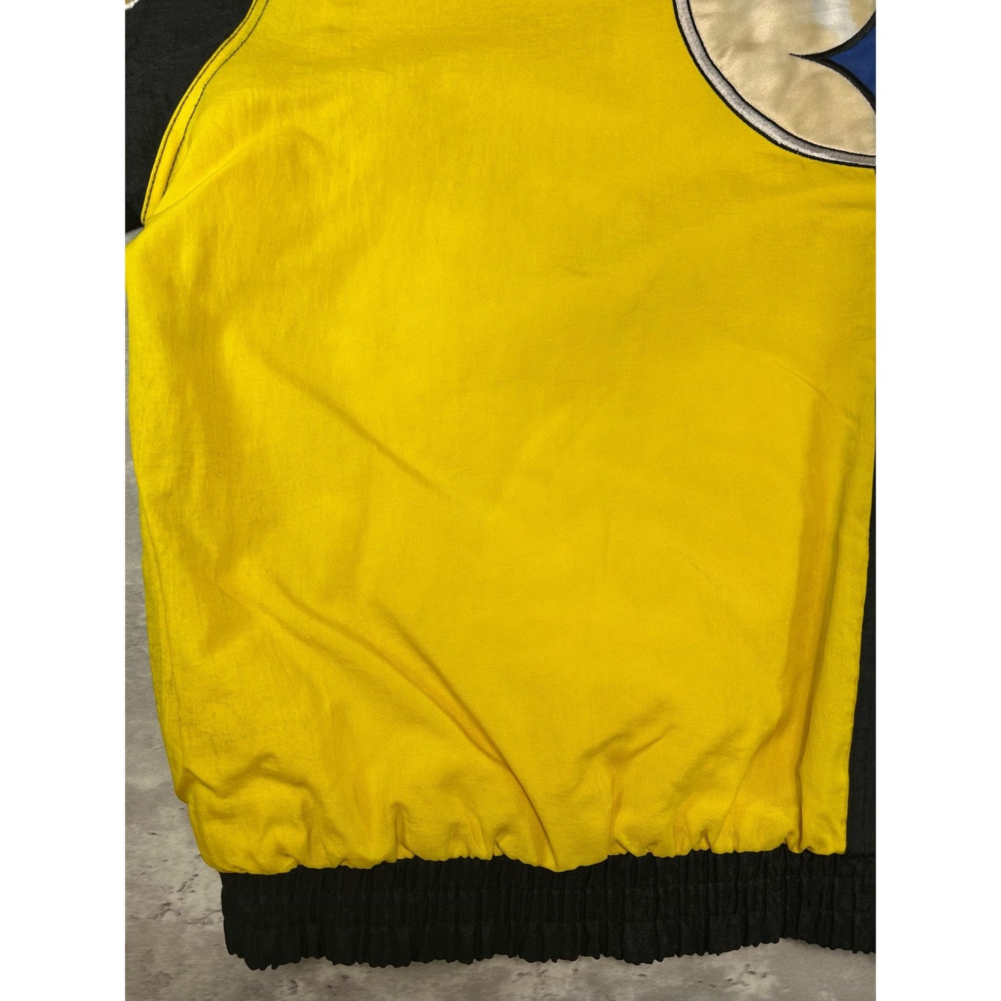 Vintage 90s Pittsburgh Steelers NFL Insulated Starter Split Back Jacket Size XL