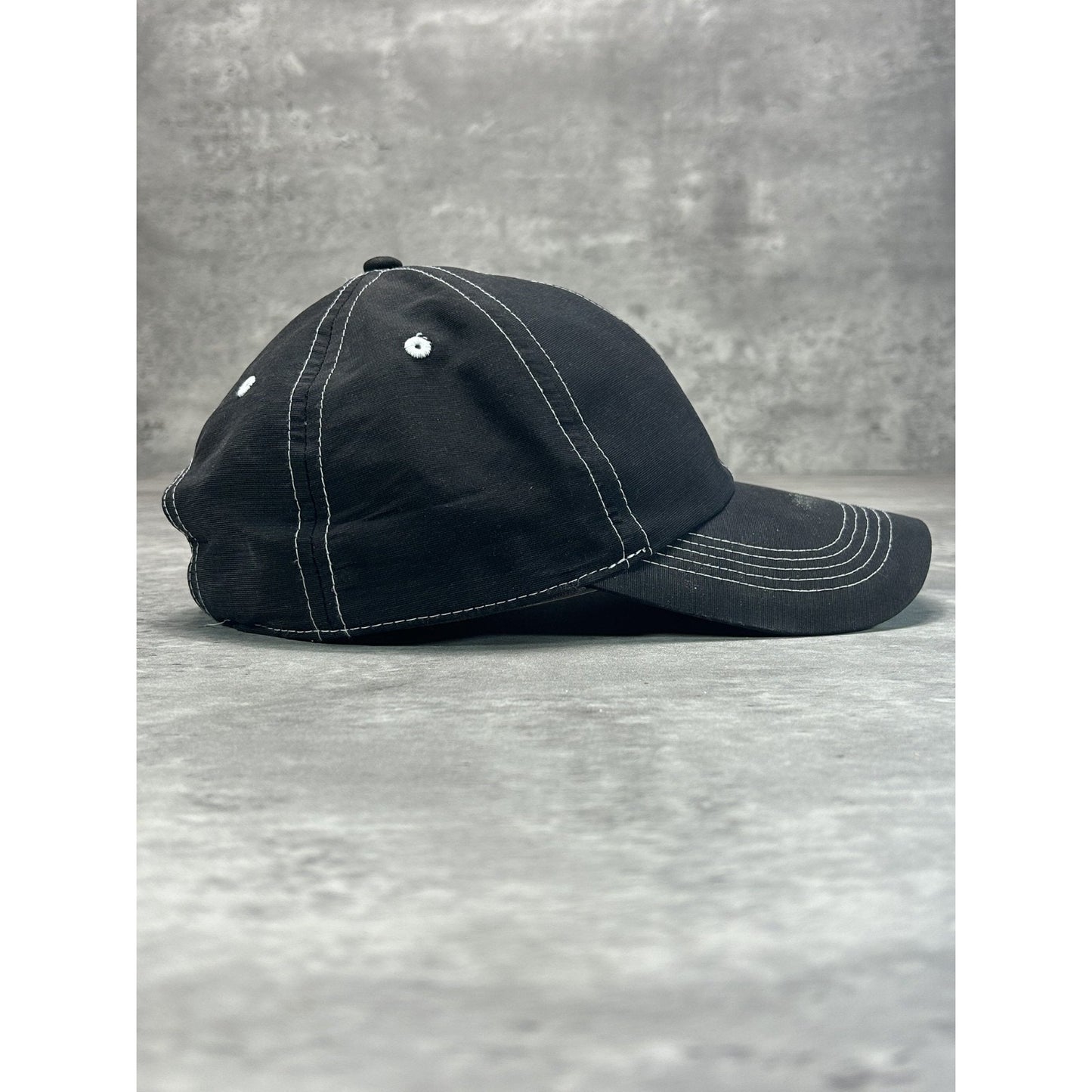 Vintage 2000s Nike Golf Spellout Strapback Hat OSFA Black